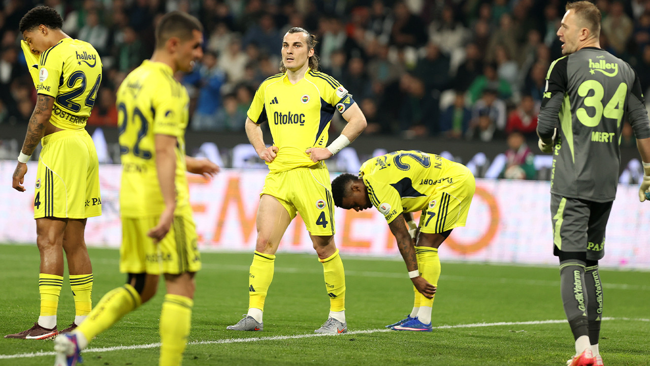 Fenerbahçe'den buruk sevinç! Konyaspor deplasmanında farklı galip geldi ama şampiyonluk gitti