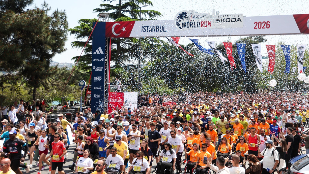 Türkiye'de binler, koşamayanlar için koştu