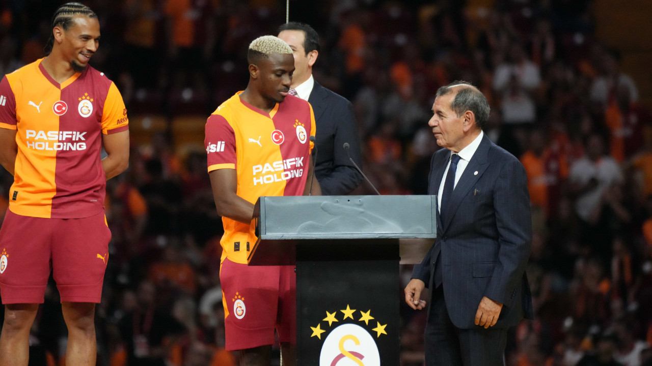 Dursun Özbek Osimhen'in bonservis bedelini açıkladı: 100 milyon euroya neden vereyim?
