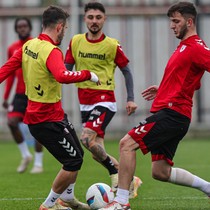 Samsunspor'un Eyüpspor maçı hazırlıkları devam etti