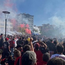 Eskişehir'de şampiyonluk kutlamaları