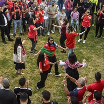 Traktör taraftarları, şampiyonluğu İstanbul'da kutladı