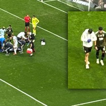 Beşiktaş'a 19 dakikada iki şok! Rakibiyle kafa kafaya çarpıştı