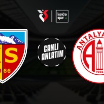 CANLI | Kayserispor - Antalyaspor