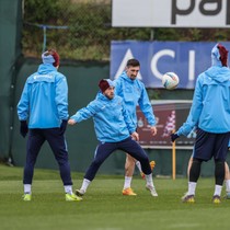 Trabzonspor'un Galatasaray maçı hazırlıkları tamamlandı
