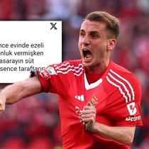 Galatasaray'a 'süt kupası' benzetmesi olay oldu! Kerem Aktürkoğlu'nun ağabeyi durumu açıkladı