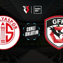 CANLI | Antalyaspor'un konuğu Gaziantep FK