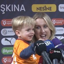 Mertens’in oğlu Ciro’nun eğlenceli anları