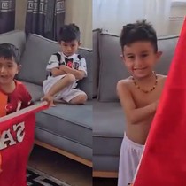 Bir minik daha Galatasaraylı oldu...