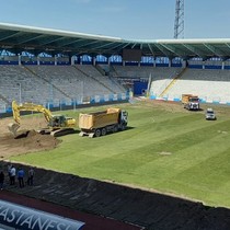 Erzurumspor'da stat değişiyor! Yeni halinden görüntüler paylaşıldı
