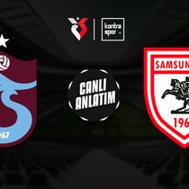CANLI YAYIN | Trabzonspor - Samsunspor (Süper Lig)