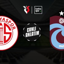 CANLI | Antalyaspor - Trabzonspor
