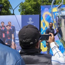 Münih'teki UEFA Şampiyonlar Ligi finali festivaline yoğun ilgi
