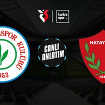CANLI | Çaykur Rizespor, Hatayspor'u evinde konuk ediyor!