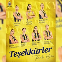 Fenerbahçe, 7 voleybolcuyla yolları ayırdı