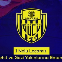 Ankaragücü, 1 No'lu locayı şehit ve gazi yakınlarına ayırdı