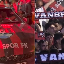 Vanspor'un, Trendyol 1. Lig'e yükselmesi Van'da coşkuyla kutlanıyor