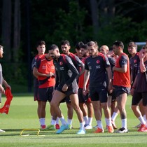 A Milli Futbol Takımı, ABD'deki ilk antrenmanını gerçekleştirdi