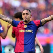 İspanya La Liga'da sezonun oyuncusu Raphinha seçildi