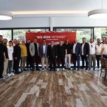 Samsunspor bayramlaştı