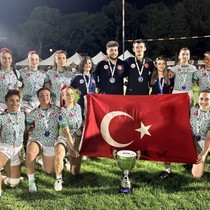 Kadın 7’li Ragbi Milli Takımı namağlup şampiyon oldu