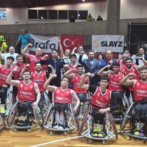 U23 Tekerlekli Sandalye Basketbol Milli Takımı, çeyrek finale yükseldi