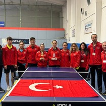 Milli para masa tenisi sporcularından Çekya'daki turnuvada 1 altın 1 gümüş