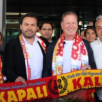 Kayserispor'un yeni teknik direktörü Markus Gisdol, Kayseri'ye geldi