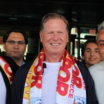 Kayserispor'un yeni teknik direktörü Markus Gisdol, Kayseri'ye geldi