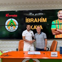 Alanyaspor, İbrahim Kaya ile 4 yıllık sözleşme imzaladı