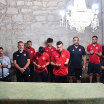 Ampute A Milli Takımı Polonya turnuvasına Ahi duasıyla uğurlandı
