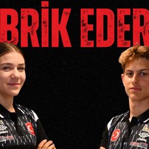 Milli pentatletler Tulya ile Muhammed Emir, 17 yaş altında Avrupa 2'ncisi oldu