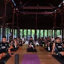 Beşiktaş, Avusturya kampındaki ilk idmanını salonda yaptı