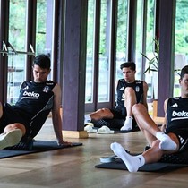 Beşiktaş'ın Avusturya kampındaki çalışmaları sürüyor