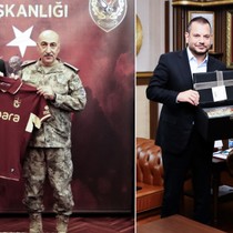 Trabzonspor Başkanı Doğan, Jandarma Genel Komutanlığı ile Özel Harekat Başkanlığını ziyaret etti