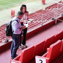 UEFA, Samsunspor'un stadını inceledi