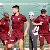 Trabzonspor Erzurum'da çift kale maçla idmanı bitirdi