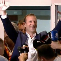 George Gardi üçlü çektirdi, taraftara transfer mesajı verdi