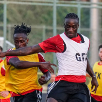 Gaziantep FK'nın Galatasaray maçı hazırlıklarını yöneticiler de takip etti