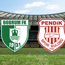Bodrum FK - Pendikspor maçı ne zaman?