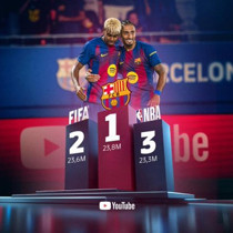 Barcelona YouTube'da FIFA ve NBA'i de geride bıraktı