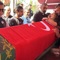 Eski milli güreşçi Hüseyin İldem, son yolculuğa uğurlandı