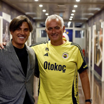 Vincenzo Montella'dan Mourinho'ya ziyaret