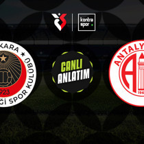 CANLI YAYIN | Gençlerbirliği - Antalyaspor (Süper Lig)