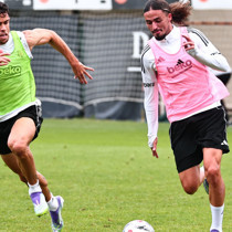 Beşiktaş, Lausanne Sport maçının antrenmanlarına başladı