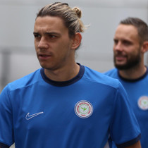 Çaykur Rizespor'un yeni transferi Taylan Antalyalı antrenmana çıktı