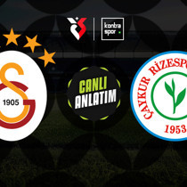 CANLI | Galatasaray - Çaykur Rizespor