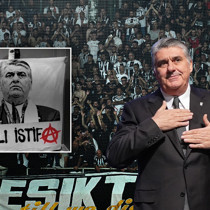 Beşiktaş taraftarından Serdal Adalı'ya istifa çağrısı: Verilen sözleri tutmadın başkan