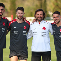 Hakan Çalhanoğlu, Merih Demiral ve Yusuf Akçiçek kampa katıldı