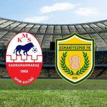 Kahramanmaraşspor - Osmaniyespor FK maçı ne zaman?